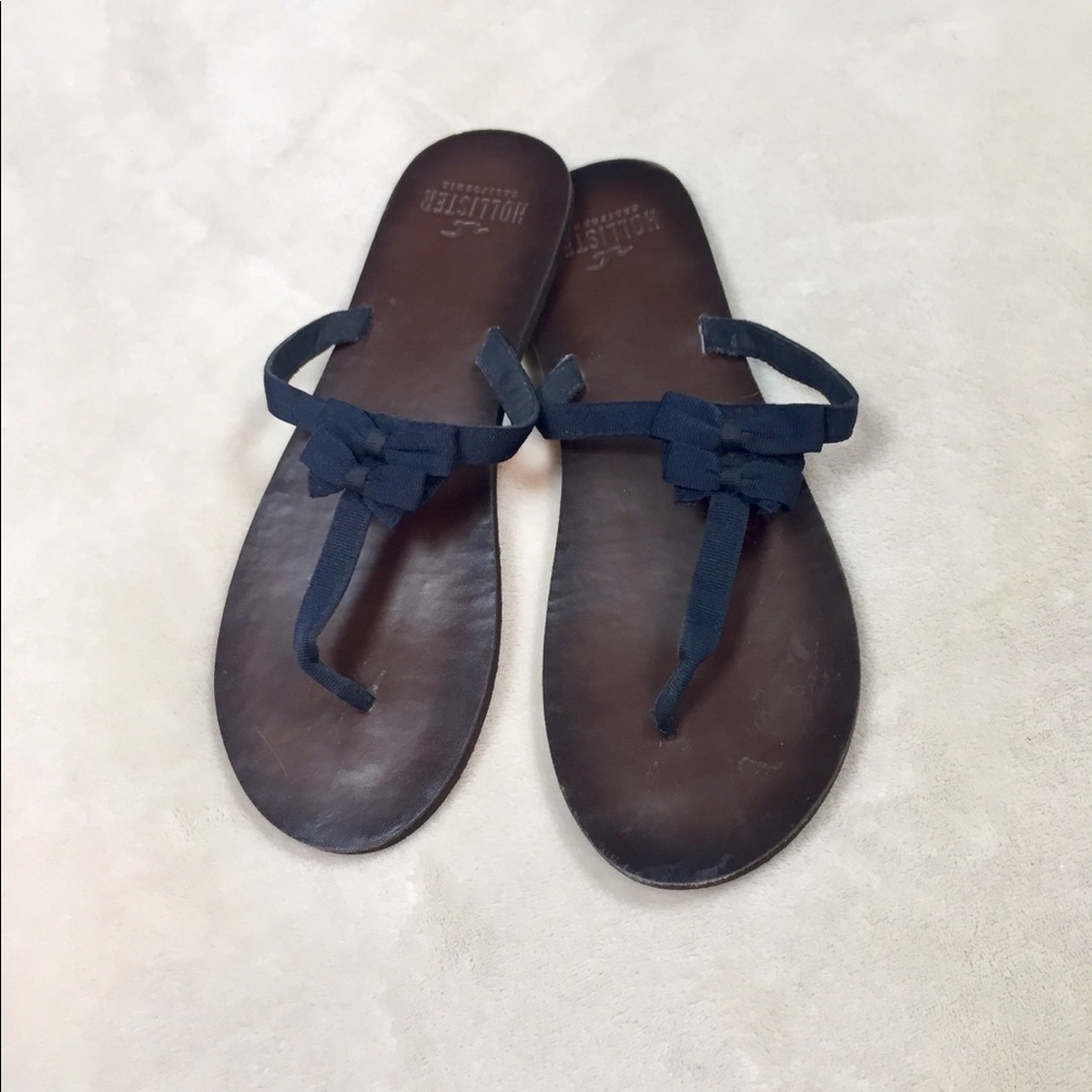 🐚Hollister Bow Sandals🐚